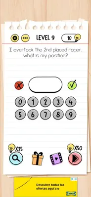 Brain Test android App screenshot 5